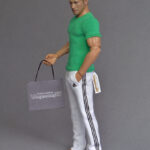 Camiseta Cuello Pico Verde Hombre | Comprar Online
